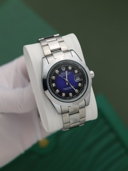 ساعة رولكس رجالي (ساعة + علبة فخمة)