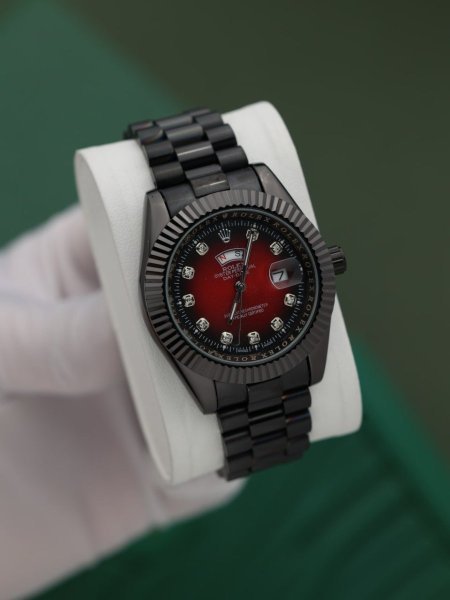 ساعة رولكس رجالي (ساعة + علبة فخمة)