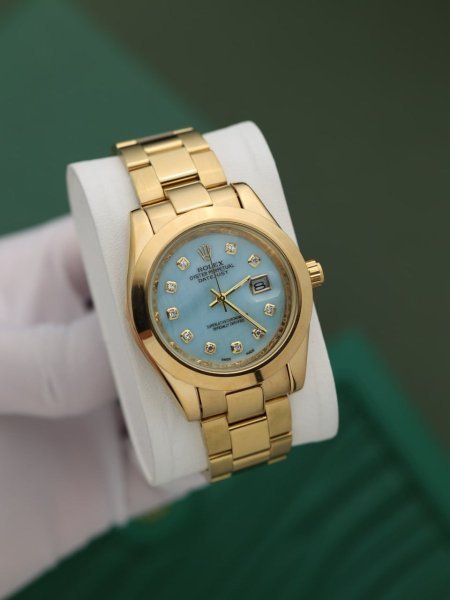 ساعة رولكس رجالي (ساعة + علبة فخمة)