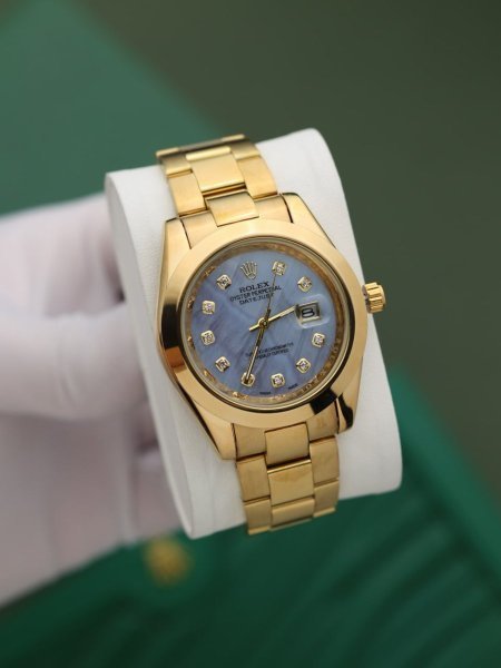 ساعة رولكس رجالي (ساعة + علبة فخمة)