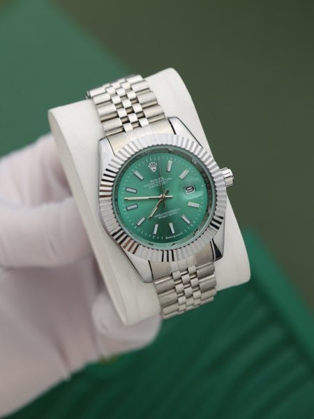 ساعة رولكس رجالي (ساعة + علبة فخمة)