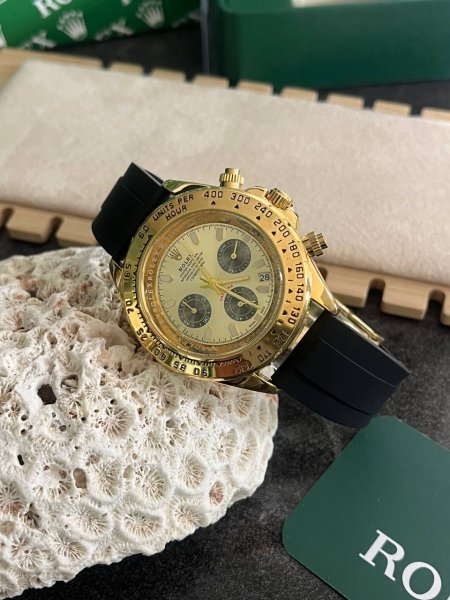 هنا للتواصل معنا على الواتساب ساعة رولكس رجالي جلد (ساعة + علبة فخمة