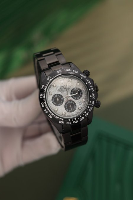 ساعة رولكس رجالي ثلث ماكينات (ساعة + علبة فخمة