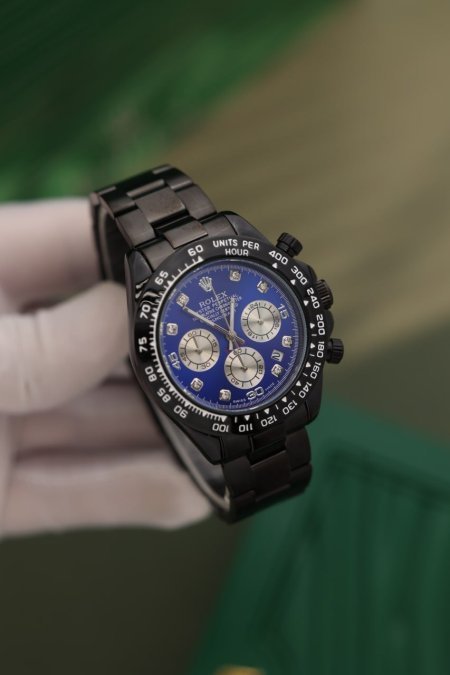 ساعة رولكس رجالي ثلث ماكينات (ساعة + علبة فخمة