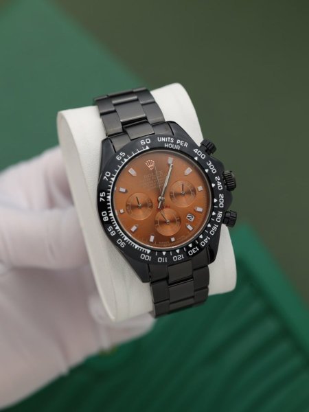 ساعة رولكس رجالي ثلث ماكينات (ساعة + علبة فخمة