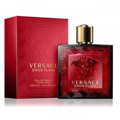 Eros Flame Eau de Parfum EDP By Versace For Men 100ml - عطر ايروس فلام او دي بيرفام من فيرزاتشي للرجال سعة 100 مل