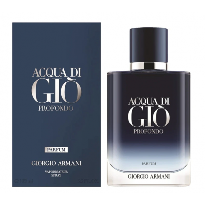 عطر اكوا دي جيو بروفوندو من جورجيو أرماني للرجال سعة 100 مل - Acqua Di Gio Profondo Parfum By Giorgio Armani For Men 100ml