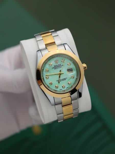 ساعة رولكس رجالي (ساعة + علبة فخمة)