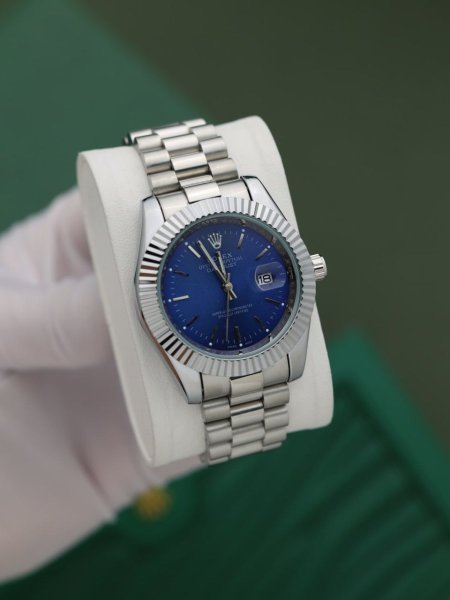 ساعة رولكس رجالي (ساعة + علبة فخمة)